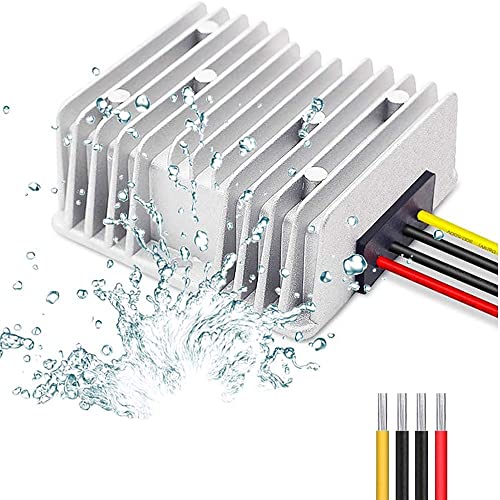 Image of DC 12V Step Up to 48V Boost Converter 3A 144W DC Voltage Regulator Power Converter Adapter Waterproof Module Transformer for Golf Cart Club Car LED Light