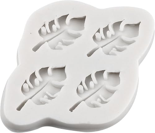 Miniatura 8 de Moldes de silicona con hojas de abanico y hojas tropicales, molde de hoja de palma, moldes de fondant de chocolate para decoración de pasteles,