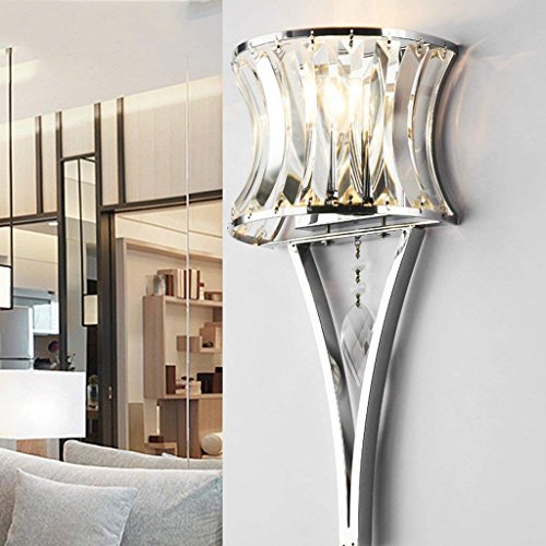 ¿Poca luz en el pasillo? Soluciona con la lámpara de pared de cristal moderna