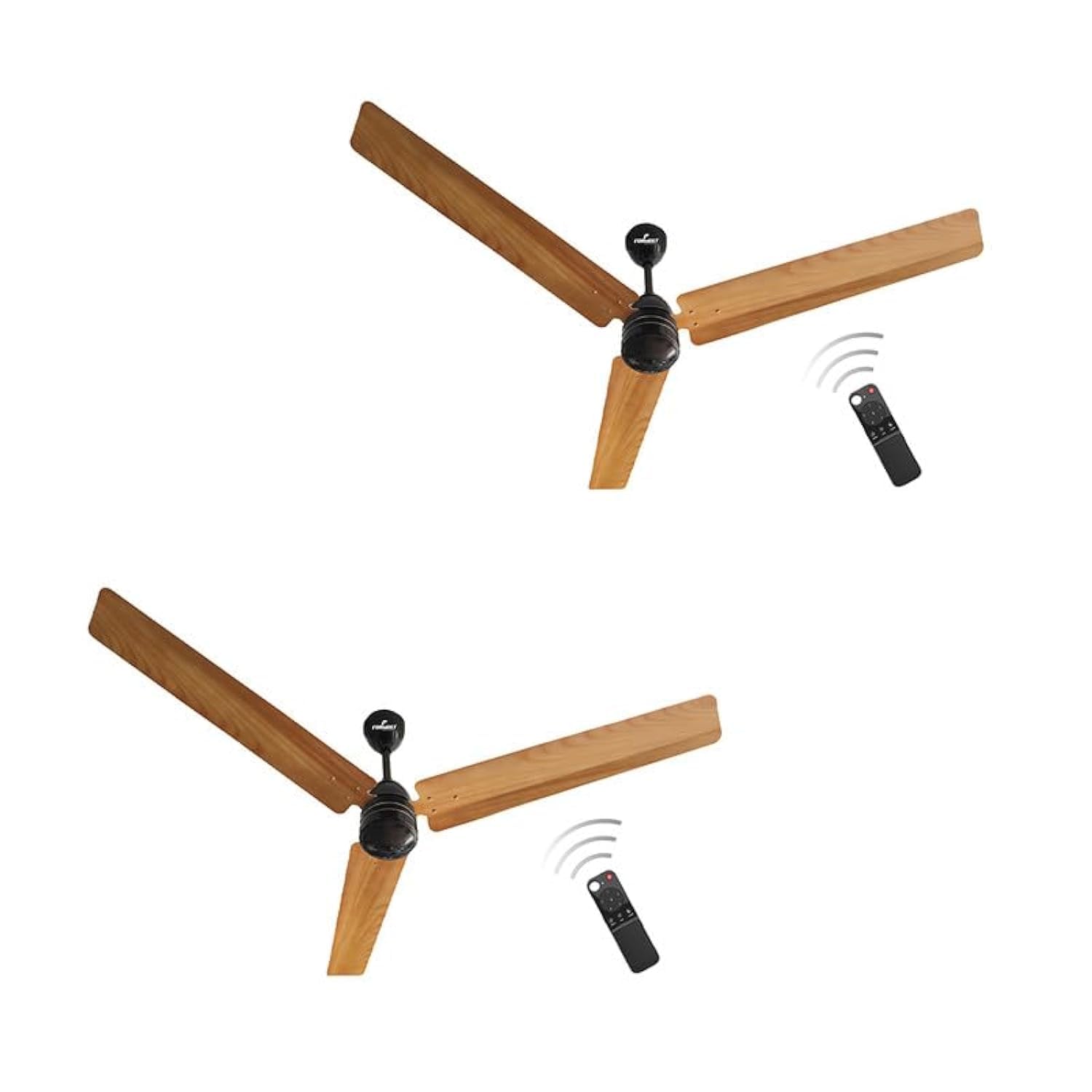 FORMOST 52 inch DC Motor Modern Ceiling Fan with Remote Control|Perfect for Living room Bedroom Farmhouse Outdoor | High Air Delivery | Energy Saving | 3 Year Warranty (Pack of 2)