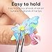 AIMEILI Nail Stand for Press On Nails, Fake Nail Holder for Painting Nails, Solid Acrylic Nail Stands for Nail Practice with Reusable Putty Gift Box for Home DIY Beginner Salon Supplies