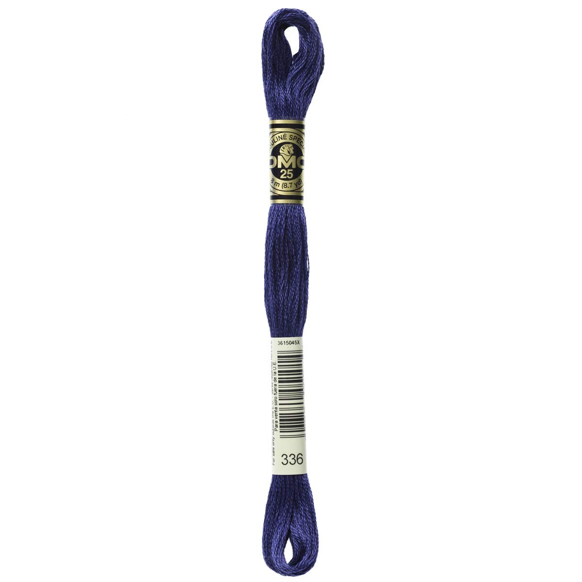 DMC Embroidery Floss Mouline Stranded Cotton Thread for Hand Embroidery and Sewing - Colour No: 336-12 x 8m Skeins โ image 1