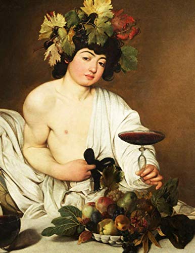 Caravaggio LARGE Notebook #2: Michelangelo Merisi da Caravaggio Notebook College Ruled to Write in 8.5x11" LARGE 100 Lined Pages