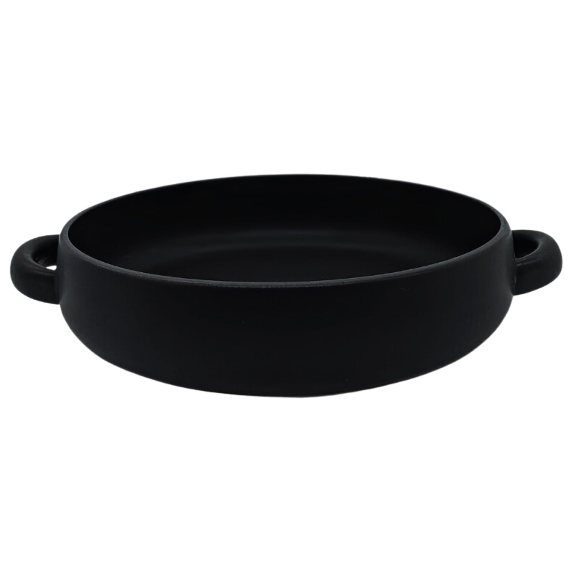 Stoneware Handled Baking Dish | Large Casserole Dish for Oven | Versatile Oven to Table Microwave Safe Ceramic Baking Dish | Round Oven Dishes for