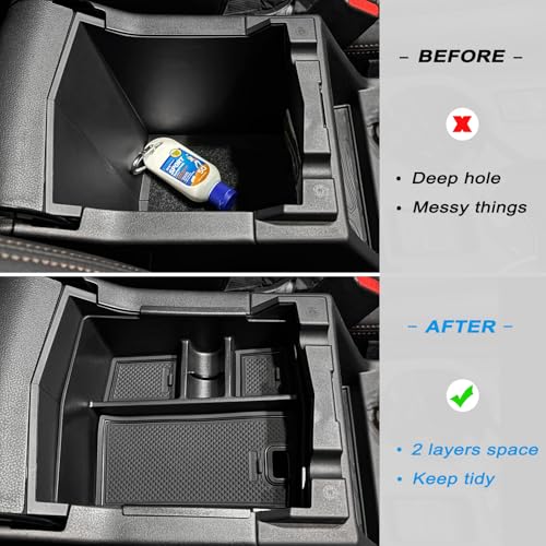 Image of JKCOVER Center Console Organizer Compatible with 2025 2026 Subaru Forester
