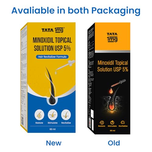 Image of TATA 1MG Minoxidil Hair Growth Topical Solution 5% | Scalp Application for Hair Growth, 60ml