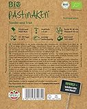 Sperli BIO Pastinakensamen 81964 für 200 Pflanzen– Süßlich schmeckende Pastinake, ideal für Gemüsebeet, reich an Vitaminen & Mineralstoffen, einfache Anzucht, Gemüsesamen