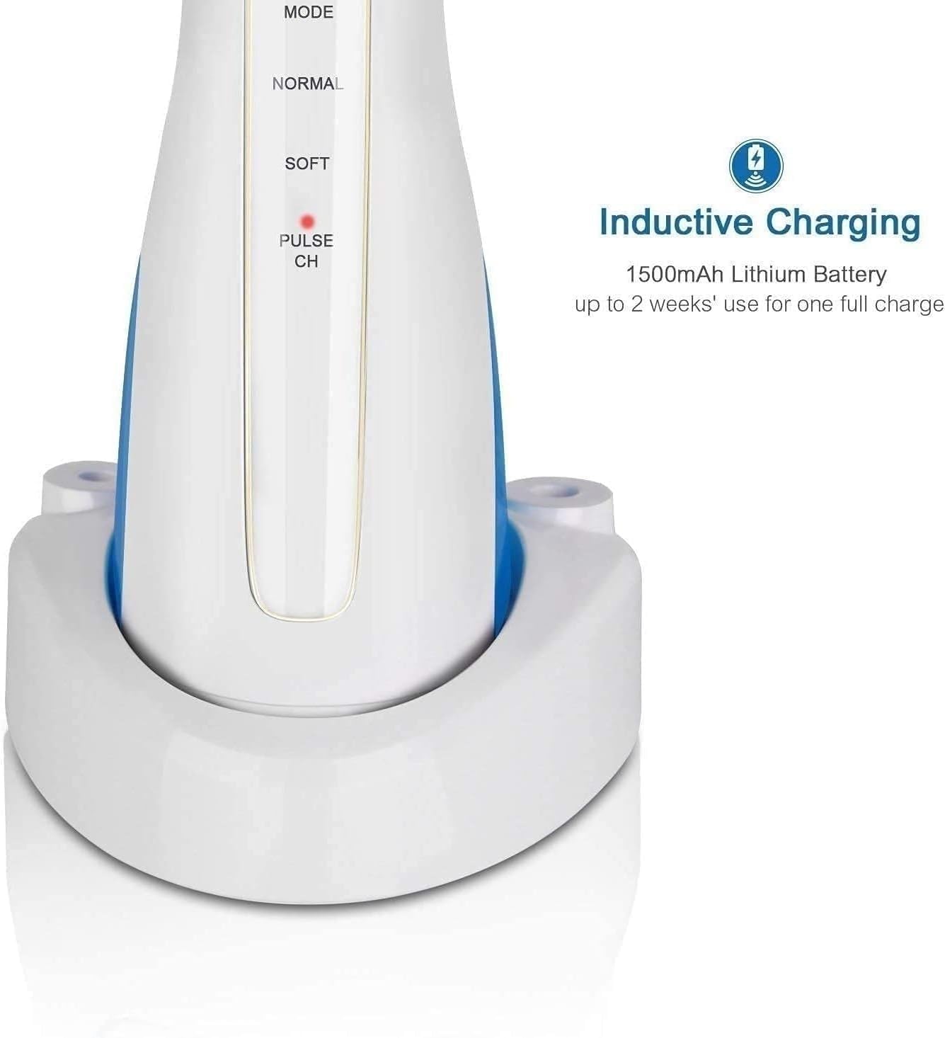 Irrigador bucal inalámbrico profesional con agua, portátil y recargable, resistente al agua IPX7, 3 modos y depósito de agua lavable, ideal for el hogar y viajes, for el cuidado de aparatos dentales y