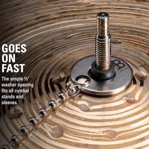 Meinl Cymbal Bacon - Cymbal Sizzler for Rides, Crashes, Chinas, and Effect Cymbals with No Rivets Required (BACON) - Image 4 thumbnail