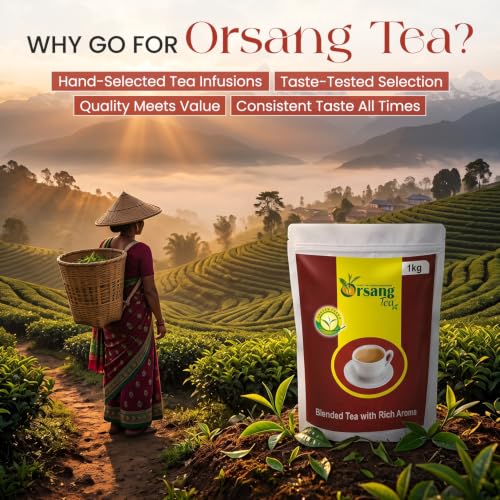 Image of Garden Fresh Premium Strong CTC Tea 1kg | Rich Aroma & Full-Bodied Taste