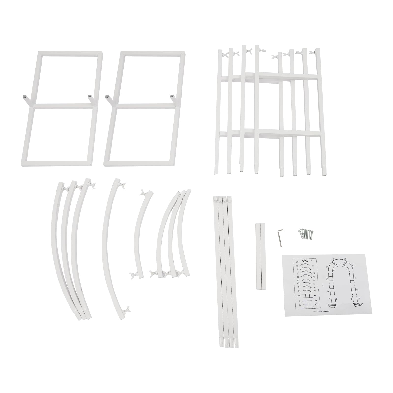 Decorazione per matrimonio, cornice ad arco, 220 cm, sfondo in metallo