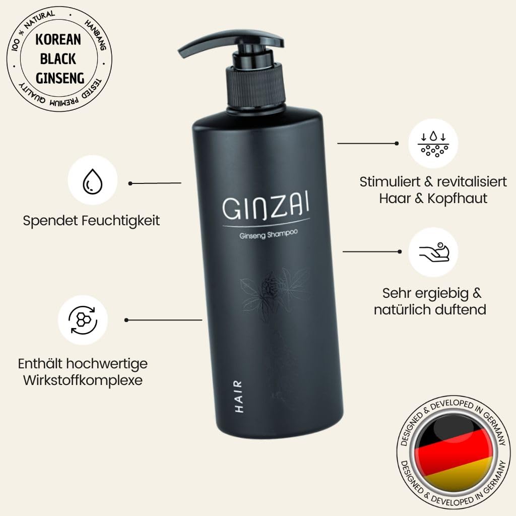 Szampon do włosów 500 ml i odżywka 300 ml w zestawie – koreańskie kosmetyki wzmacniające cebulki włosów – pielęgnacja nawilżająca i odżywka do włosów dla uzyskania błyszczących włosów – kuracja