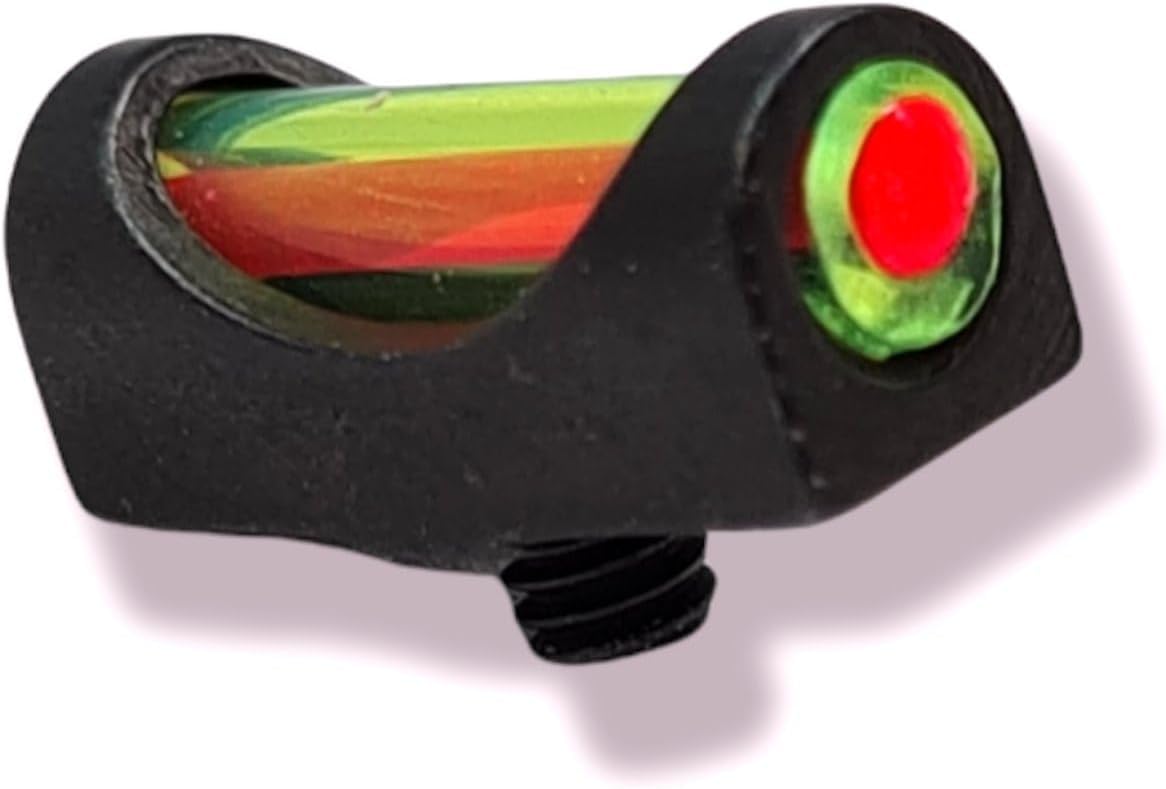 MIRINO Truglo FUCILE DA CACCIA FIBRA OTTICA ROSSO VERDE GIALLO Dimetro 2,6 3 mm