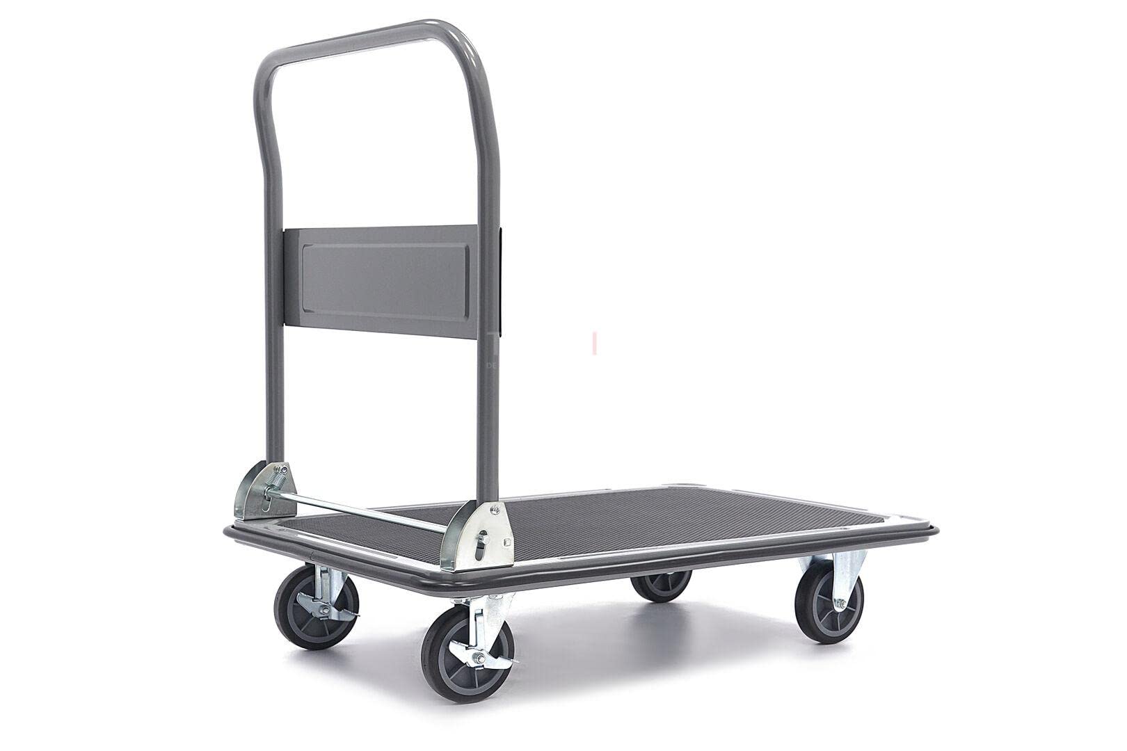 Carrello di trasporto pieghevole HBM 350 kg, carrello di trasporto con freno