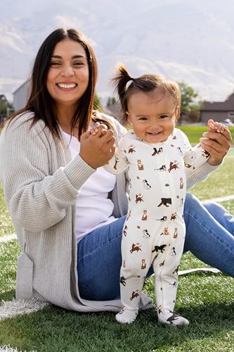 monica + andy Baby Organic Zipper One-Piece2