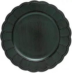 Sousplat Galles Gardenia Verde Antique