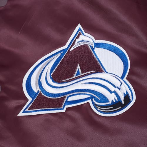 Image of Pro Standard Mens NHL Old English Satin Jacket