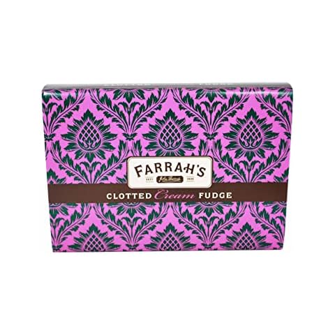 Farrah's of Harrogate - Designer Box with Clotted Cream Fudge, 300g Cover