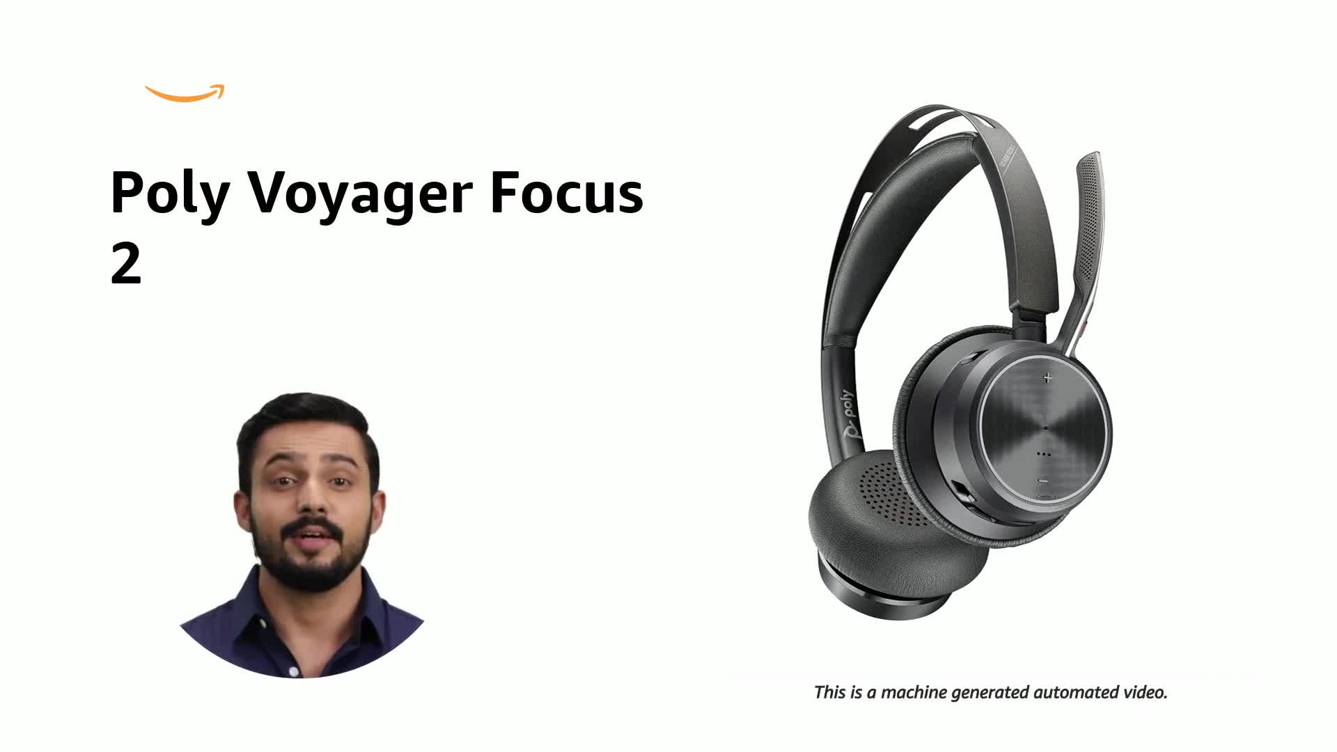 Plantronics Poly-Voyager Focus 2 Office Usb-A ()-Dual-Ear (Stereo