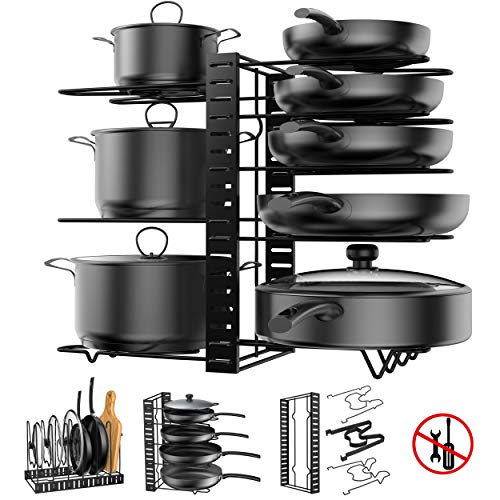 Los 5 Mejores Modelos De Estantes Y Soportes Para Ollas Y Sartenes Kitchen