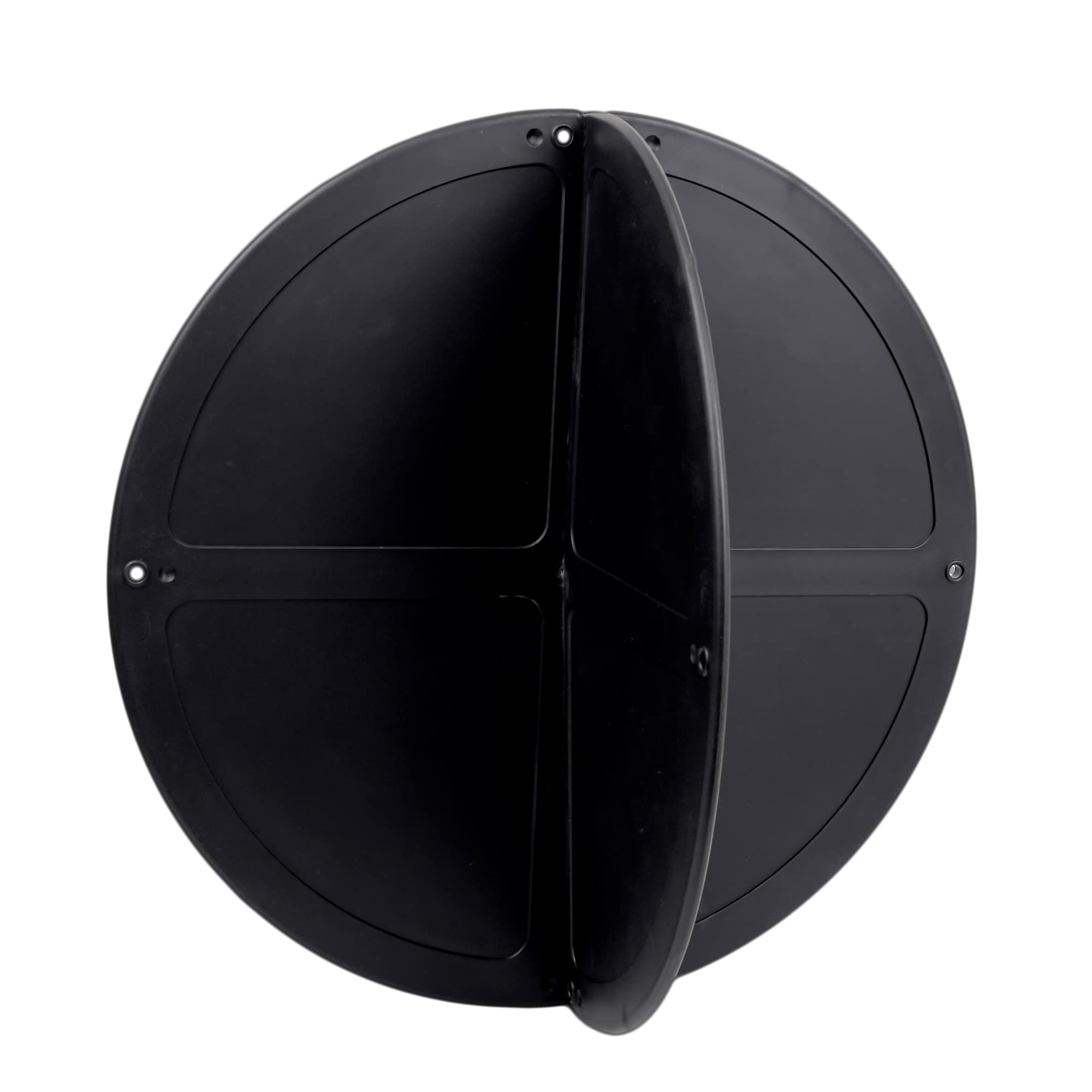 GATE14® Pallone Nero in Plastica, Segnale Diurno per Barca Ø 300 mm