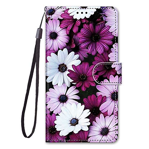 zl one Compatible with/Replacement for Phone Case Nokia 5.3 PU Leather Protection Cute Painted Card Slots Wallet Flip Cover (b13)