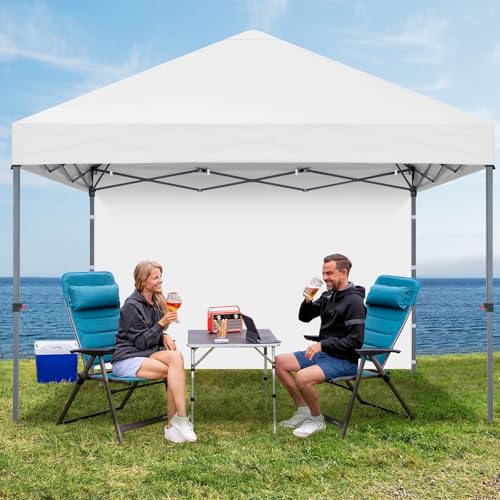 Image of MASTERCANOPY 12x12 Pop Up Canopy Sidewall Only 1-Pack White