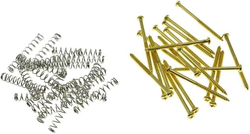 Dopro ベースギターピックアップマウントネジピックアップスプリング 20個パック PrecisionPベースまたはJベースまたは