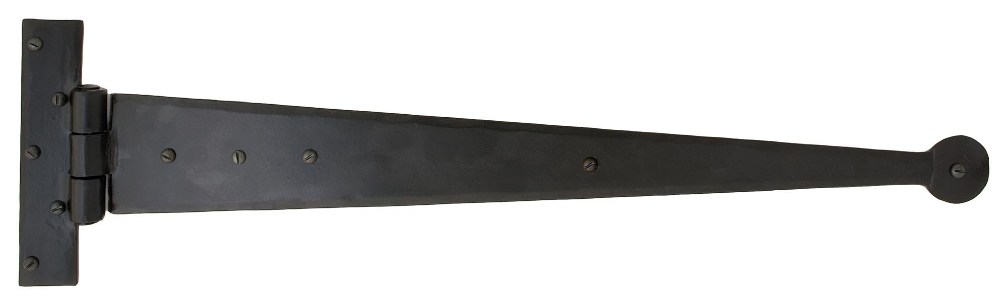 From The Anvil Black 18 Inch Penny End T Hinge (Pair)