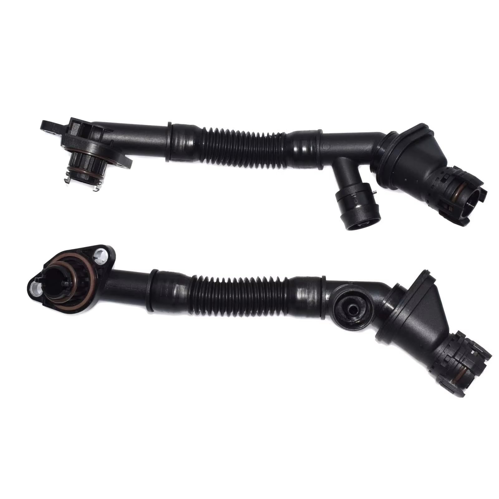 Ymnhbik One Color Crankcase Vent Tube Compatible With Bmw For 750I 2009-2012 For 750Li For Xdrive 2010-2012 Crankcase Breather Vent Hose 11157575641 11157575640 11157646086(Kit 2)