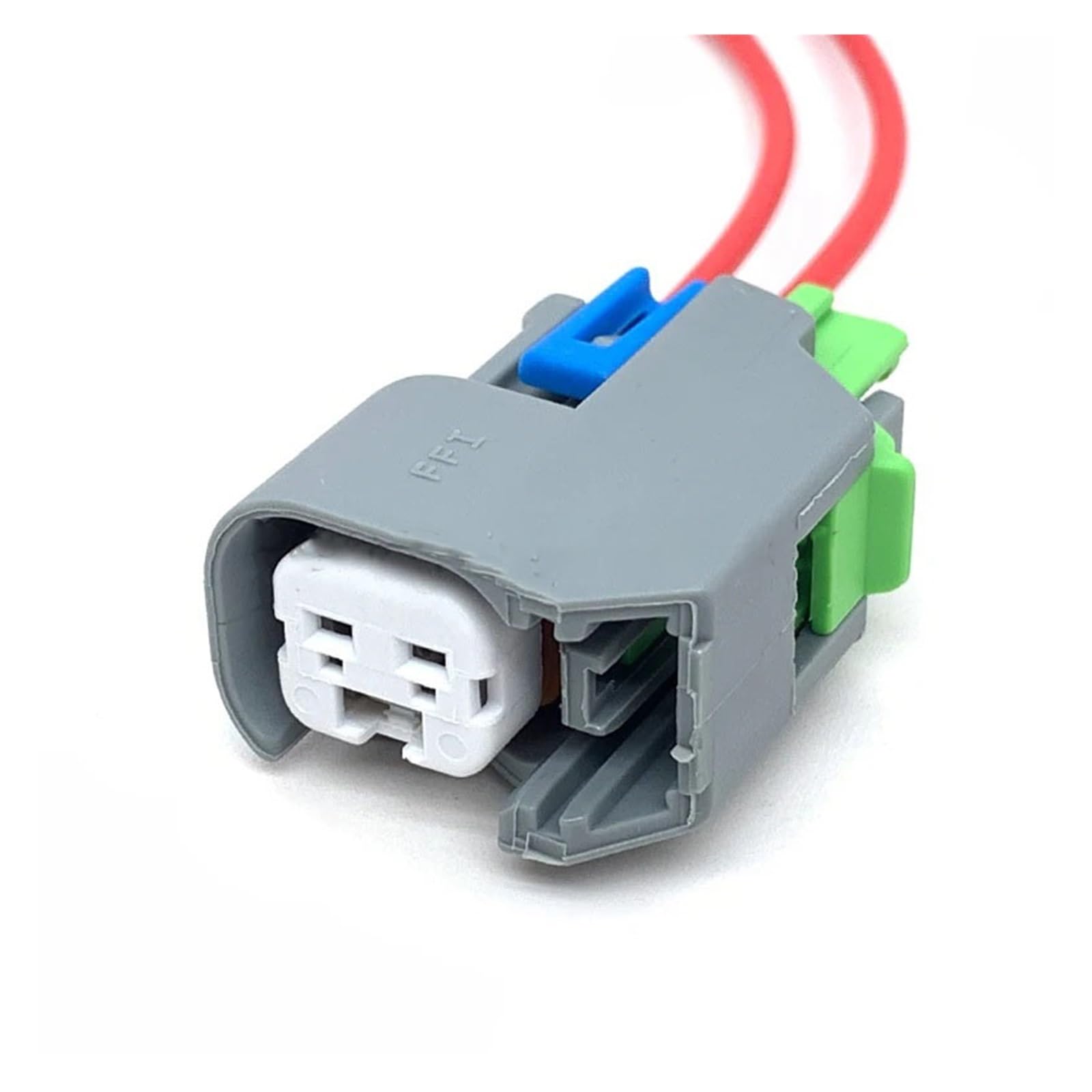 2-pinowy 15423278 Auto EV6 wtryskiwacz paliwa, wodoodporne żeńskie złącze elektryczne, wiązka przewodów z kablem 18AWG 15419715, rozmiar: 10 szt