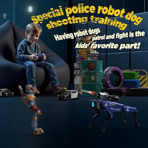 Image of Smart Robot Dog - Interactive STEM Pet w /Voice & Handheld Remote, 30+ Lifelike Actions, Programmable Play, 25m Range, Durable & Safe - Best Gift for Kids 6-12