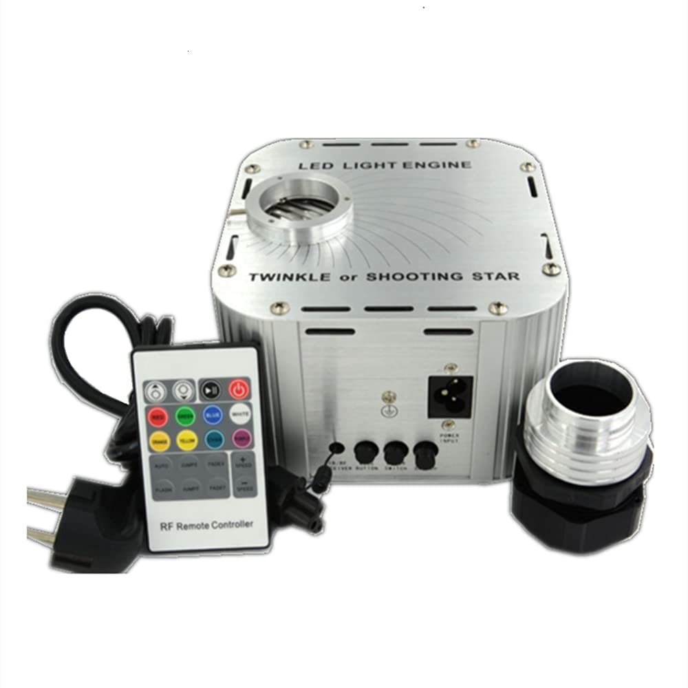 NC LATUS LED 27W Fiber Optic Star Ceiling Light Kit Fiber optic light source equipment with remote control RGB used for DIY KTV room atmosphere star light, bedroom, hotel lobby lighting project