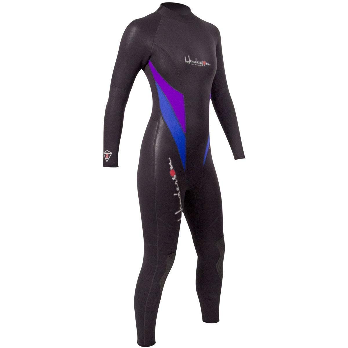 Henderson Thermoprene 3mm Women's Jumpsuit (Back Zip) ~ Dive Pink & Fight Breast Cancer. Includes a $25 Donation. - Black - Medium Short 8S