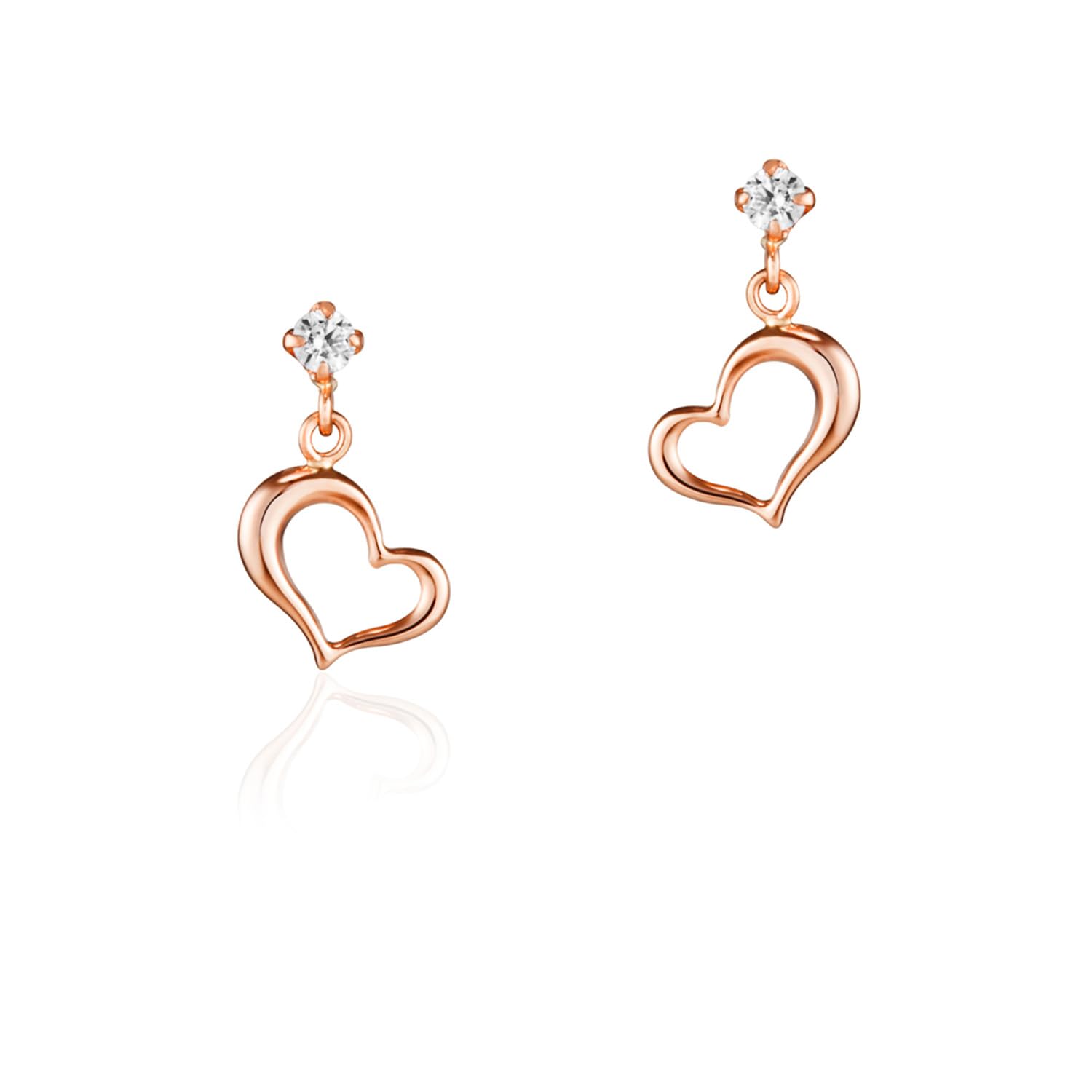 Canal 4℃ K10ピンクゴールド ピアス