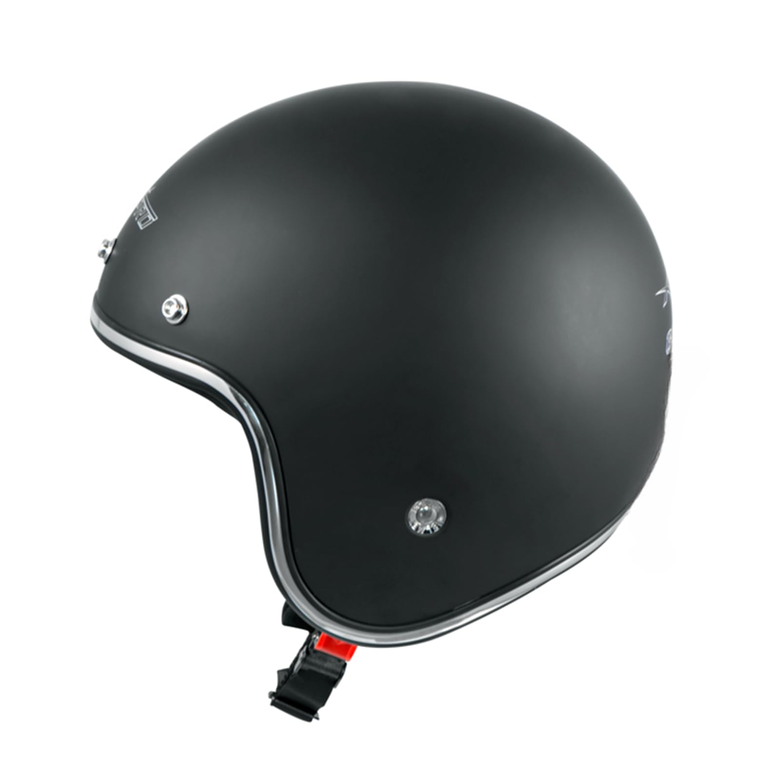 Casco Moto Jet Omologato ECE 22-06 Nero Opaco taglia S