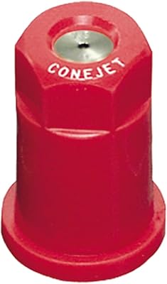 TeeJet TX-VS6 Hollow Cone Spray Tip, 100-300 psi, Stainless Steel - Red