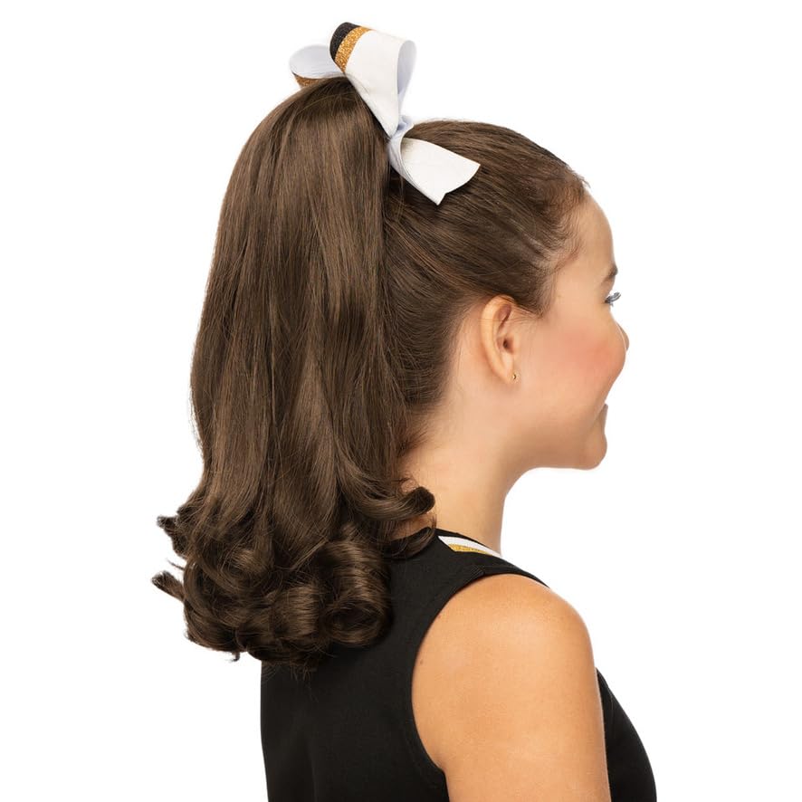 Miniatura 2 de Postizo rizado de animadora para animación y baile (rasquetas)