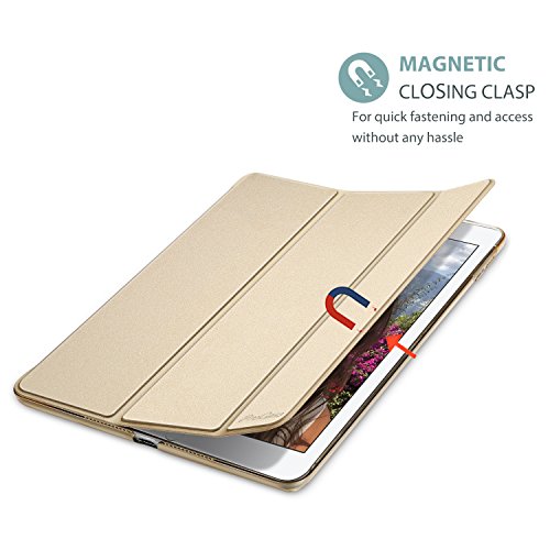 Procase Ipad Air (3Rd Gen) 10.5" 2019 / Ipad Pro 10.5" 2017 Case, Ultra Slim Lightweight Stand Smart Case Shell With Translucent Frosted Back Cover For Apple Ipad Air (3Rd Gen) 10.5" 2019 –Gold #TOP7