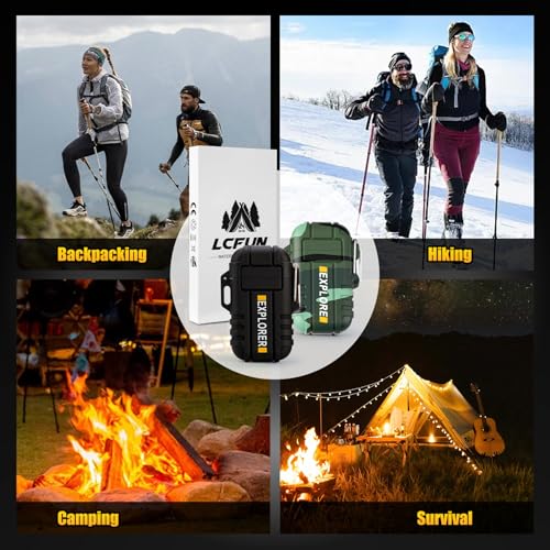 LcFun Dual-Arc USB-Rechargeable Windproof Lighter — view 8