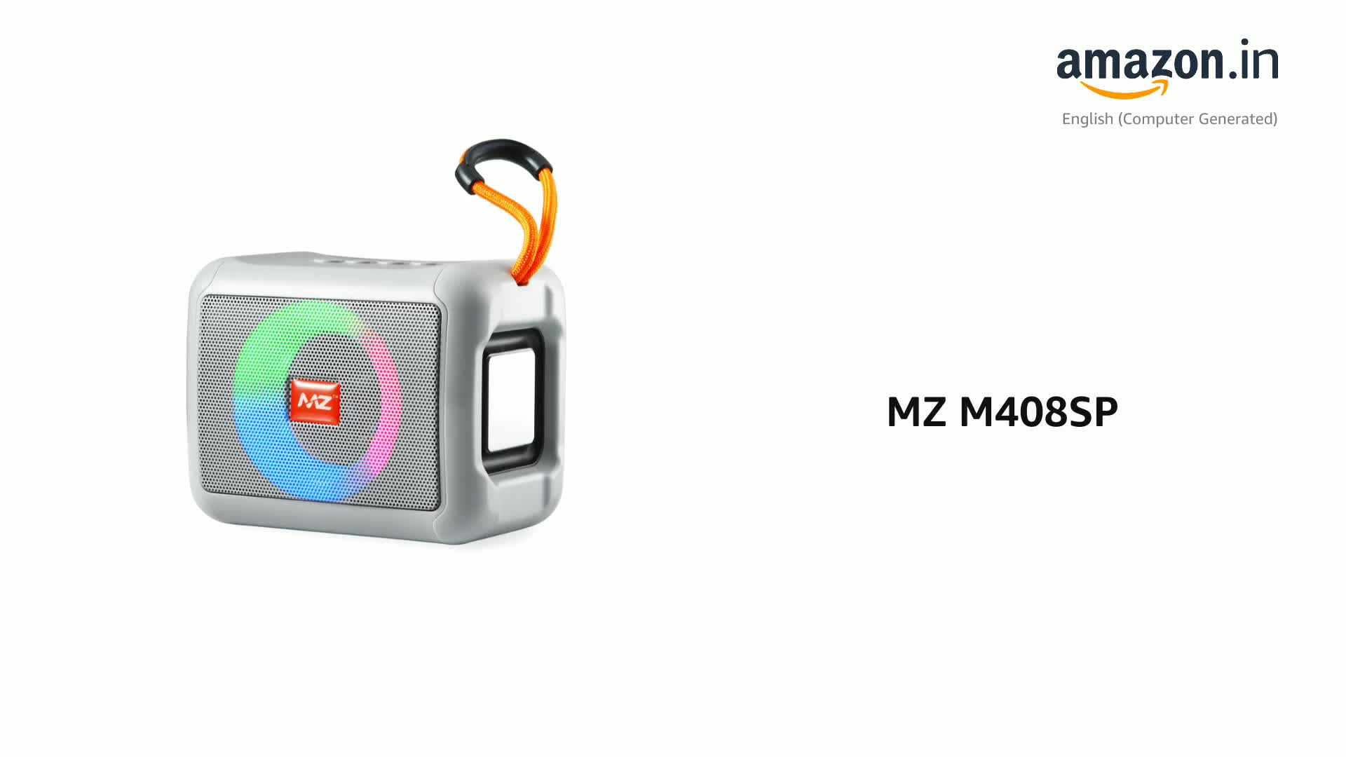 MZ M408SP (Portable Bluetooth Speaker) Dynamic Thunder Sound, in