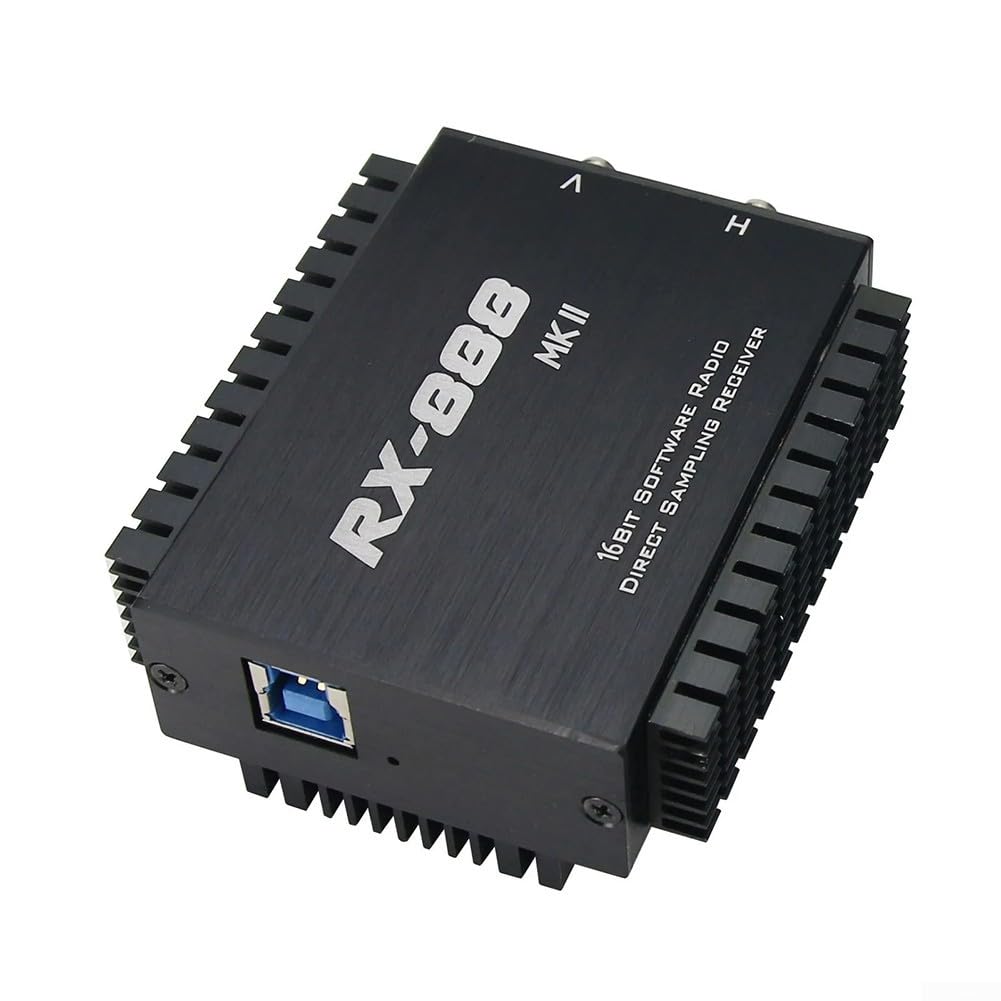 RX-888 Plus RX-888 MKII Funkempfänger, Ham Radio Receiver LTC-2208 16Bit ADC R828D