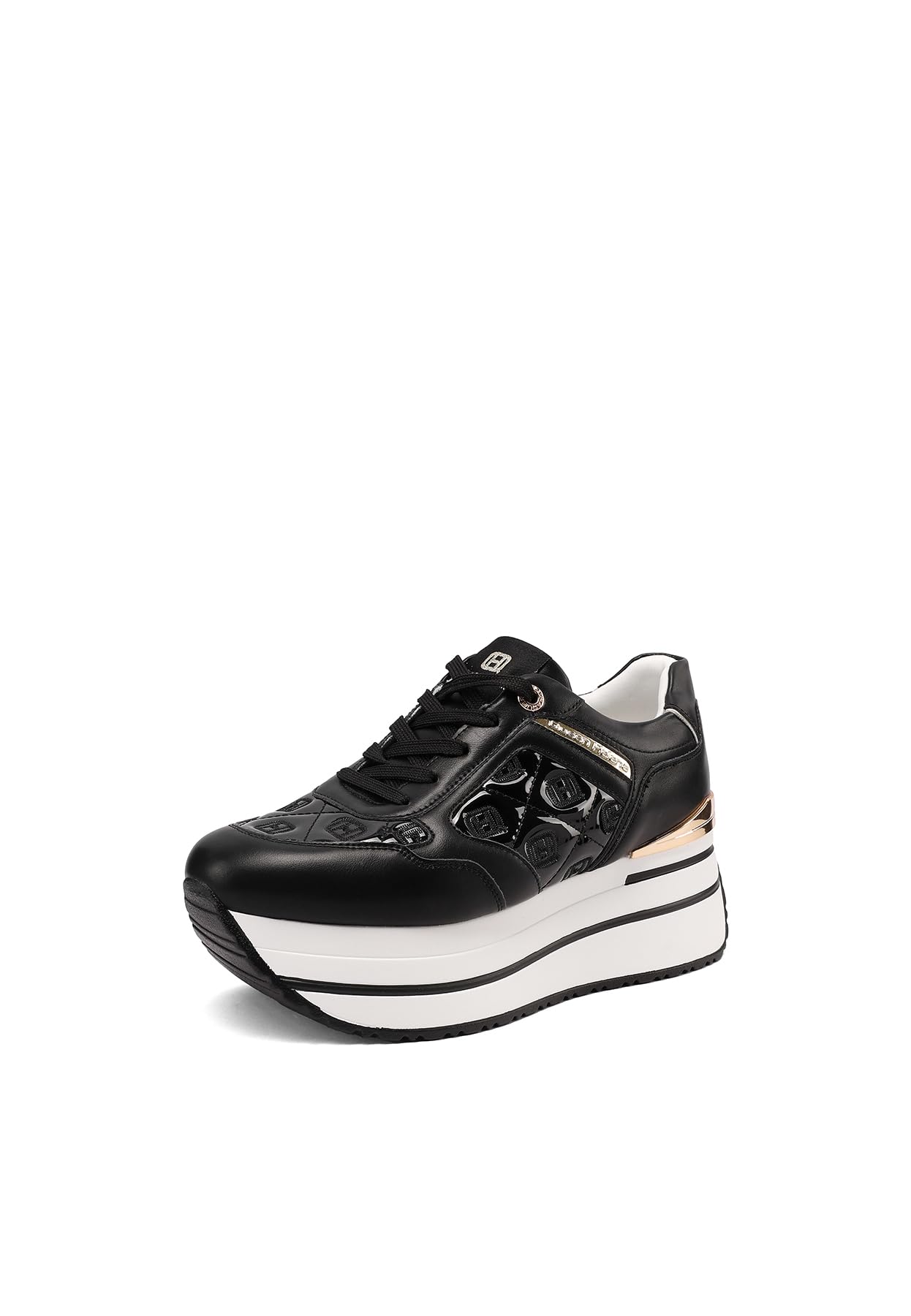 QUEEN HELENA Damskie buty sportowe na platformie X34-47