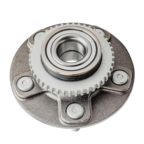 Image of Detroit Axle - 2pc Rear Wheel Bearing Hubs Assembly for 2000-2003 Nissan Maxima, 2002-2004 Infiniti I35, 2000-2001 I30, 5-Lug w /ABS, Wheel Bearing Hub Assembly Replacement