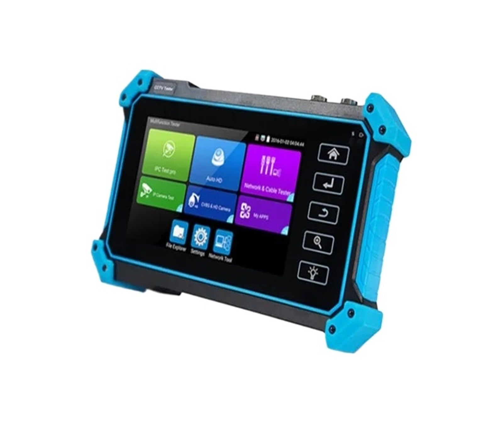 CCTV Tester, 5.4" CCTV IPC Tester IPC5100C Camera Touch AHD CVI TVI VGA PTZ PoE UTP Network Cable(IPC 5200C Plus)