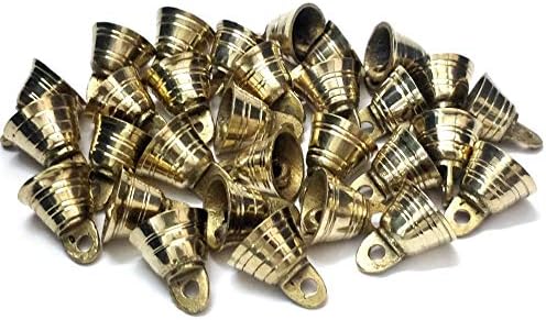 1" H Lot 30 Brass Bells Elephant Cow Camel Decor Bells Vintage Style Indian Craft