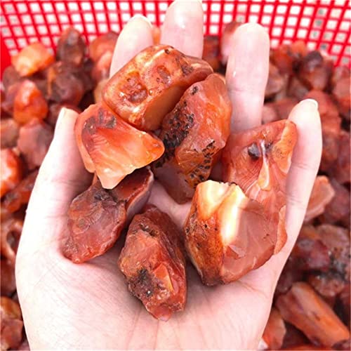 Cornaline brute cristal naturel quartz pour harmoniser l'espace