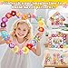 LC eterna DIY Flower Bouquet Craft Kit, Arts and Crafts for Kids Ages 3-8, Flower-Making Activity Educational Toy Set, Christmas Birthday Gift for 3 4 5 6 7 8 9 10 Year Old Girls Boys