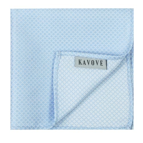 Image of Kovove The Essentials Checkered Pocket Square For Men