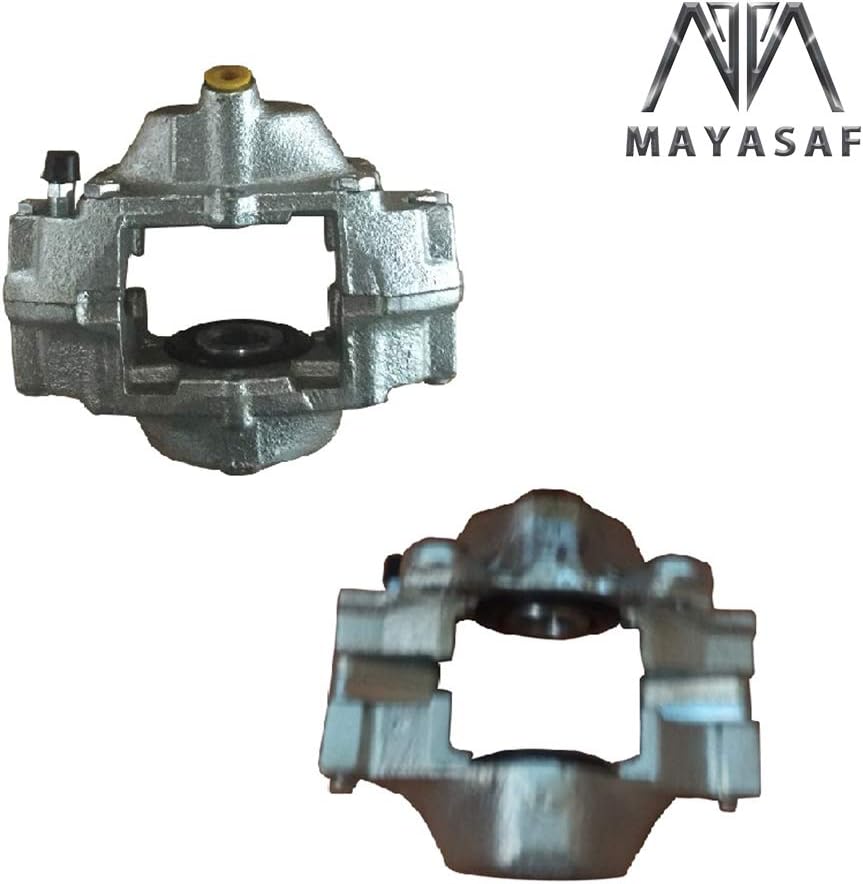 MAYASAF 191874+191875 Rear Disc Brake Caliper Left+Right Caliper w/o Pads for 1996 Benz C220, 1997-98 Benz C230, 1994-95 Benz C280